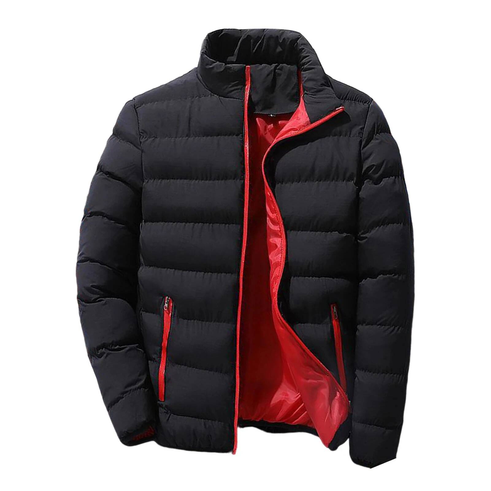 Men's Stand Up Collar Winter Z - огляд і ціна Queen Street Fashion