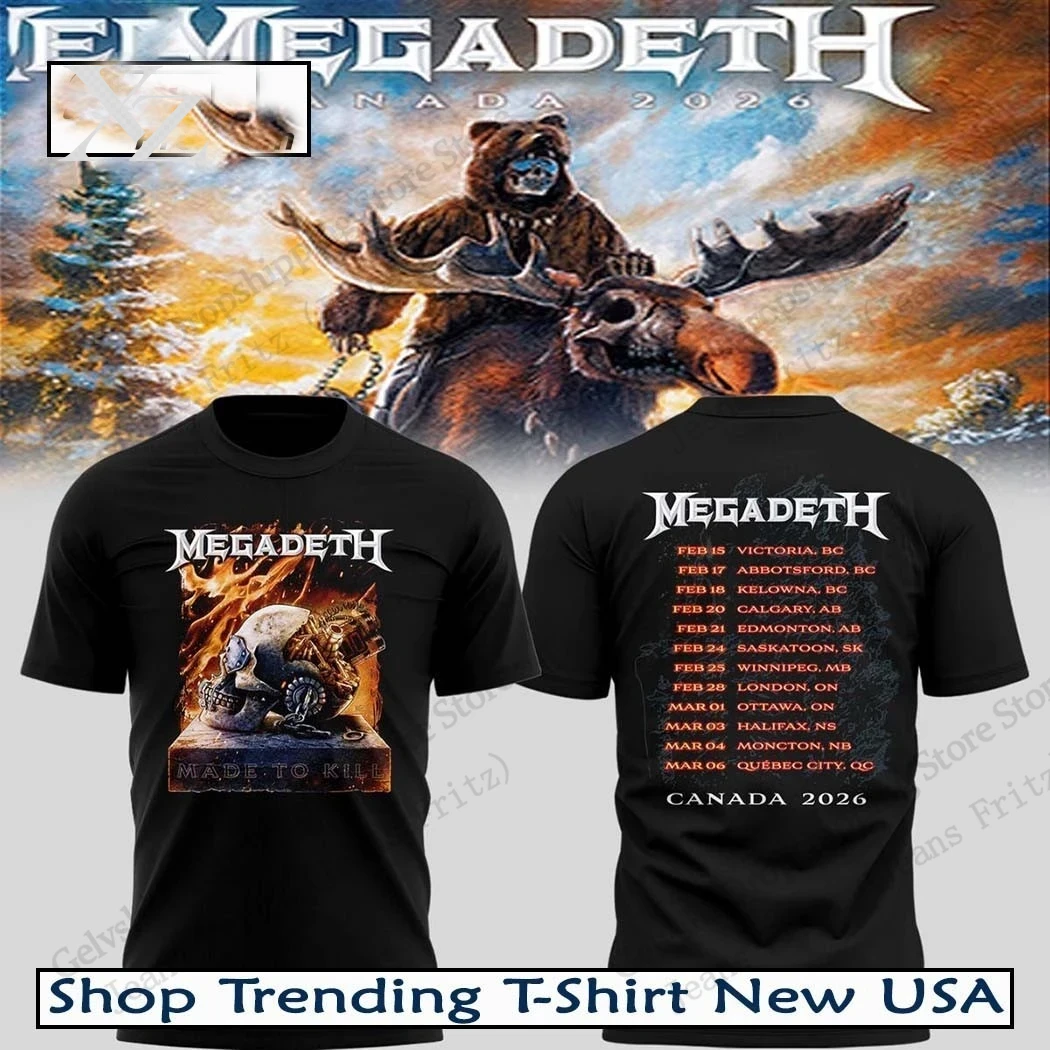 Hip Hop Rock Megadeth Band Can - огляд і ціна Street Fashion Canada
