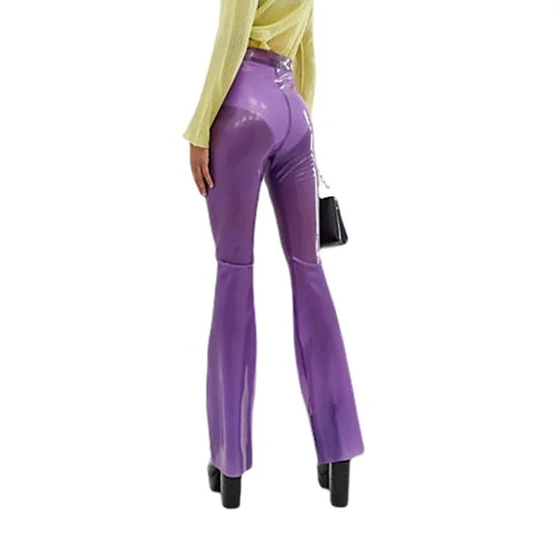 Transparent Plastic Long Pants - огляд і ціна Queen Street Fashion