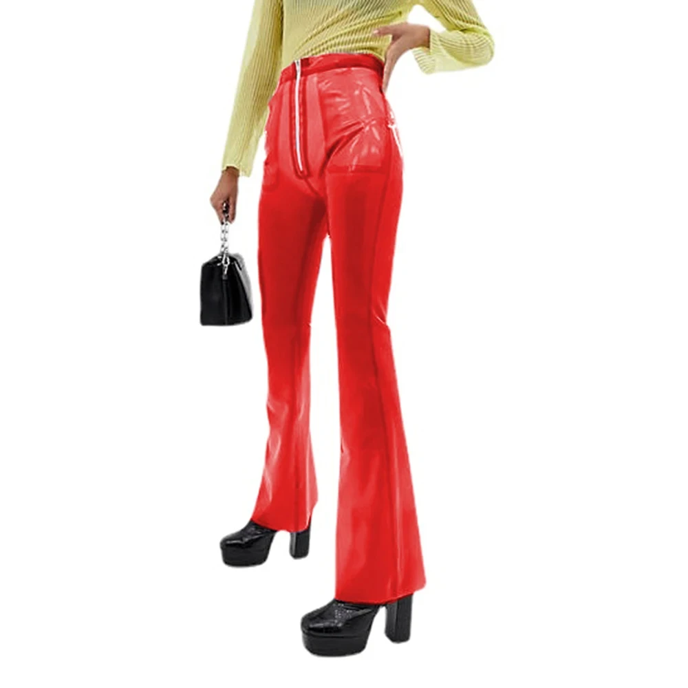Transparent Plastic Long Pants - огляд і ціна Queen Street Fashion