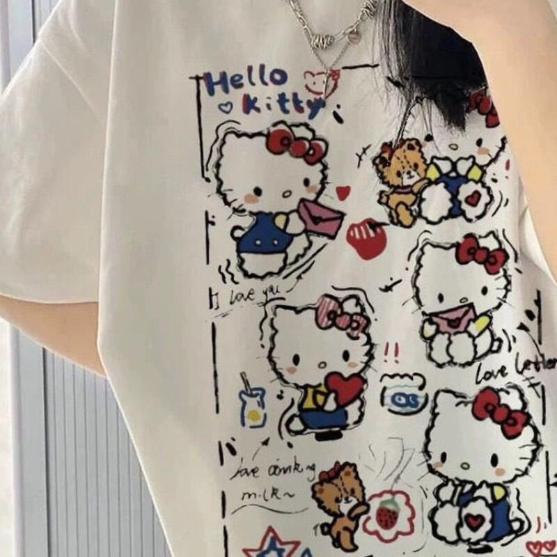 Short-Sleeved Summer Hello Kit - огляд і ціна Street Fashion Y2K